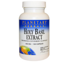 Planetary Herbals, Экстракт базилика священного, 450 мг, 120 капсул