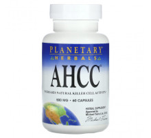 Грибы AHCC, 500 mg, 60 Capsules (250 mg per Capsule)