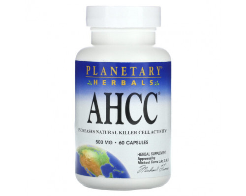 Грибы AHCC, 500 mg, 60 Capsules (250 mg per Capsule) Грибы AHCC, 500 mg, 60 Capsules (250 mg per Capsule)