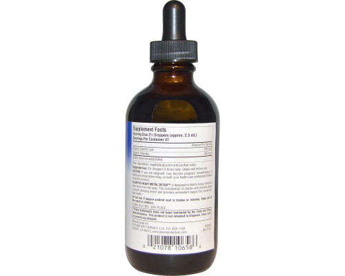 Planetary Herbals, Средство для очищения организма от тяжелых металлов с кинзой, 4 жидких унции (118,28 мл) Planetary Herbals, Средство для очищения организма от тяжелых металлов с кинзой, 4 жидких унции (118,28 мл)