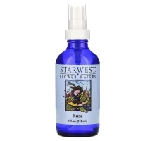 Starwest Botanicals Цветочная вода роза 4 жидких унции (118 мл)