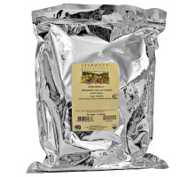 Starwest Botanicals Органические измельченные и просеянные листья красной малины  1 фунт
