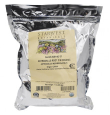 Starwest Botanicals Натуральный корень астрагала порезанный и просеянный 1 фунт
