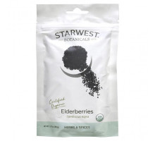 От гриппа и простуды Starwest Botanicals, Органическая бузина, 89,9 г (3,17 унции)