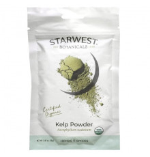 Водоросли Starwest Botanicals, Органический порошок из водорослей, 70 г (2,47 унции)
