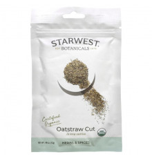 Травяные сборы и чаи Starwest Botanicals, Органическая овсянка, 13 г (0,46 унции)
