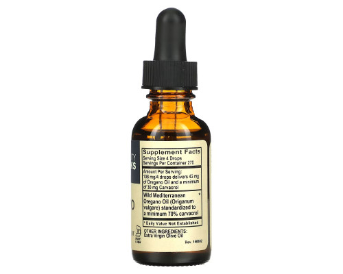 Vitality Works, Масло орегано, 1 жидкая унция (30 мл) Vitality Works, Масло орегано, 1 жидкая унция (30 мл)