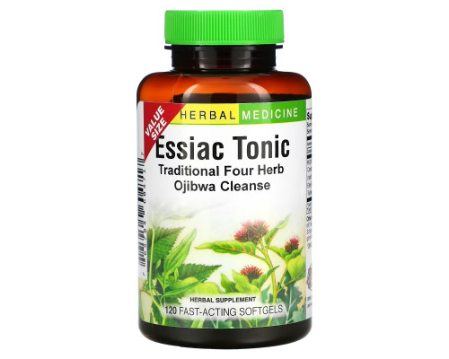 Herbs Etc. Травяной тоник Essiac в капсулах для поддержания иммунитета и очищения организма, без спирта 120 быстродействующих капсул Herbs Etc. Травяной тоник Essiac в капсулах для поддержания иммунитета и очищения организма, без спирта 120 быстродействующих капсул