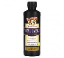 Рыбий жир и Омега 3, 6, 9 Barlean's, Master Blend, Total Omega Supplement 3,6,9, лимонад, 473 мл (16 жидк. Унций)