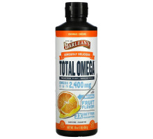 Barlean's, Total Omega 3 · 6 · 9, Orange Creme, 2,400 mg, 16 oz (454 g)