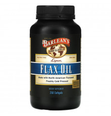 Barlean's, Lignan Flax Oil, 250 Softgels