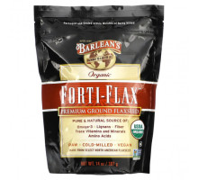 Рыбий жир и Омега 3, 6, 9 Barlean's, Organic Forti-Flax, молотое льняное семя премиального качества, 397 г (14 унций)