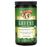 Barlean's Organic Greens порошок 846 унции (240 г)