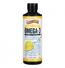 Barlean's Organic Oils Omega Swirl Omega-3 Fish Oil Supplement Lemon Zest 16 fl oz (454 g)