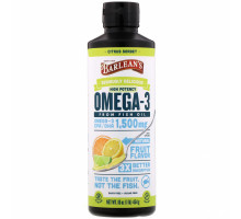 Barlean's Citrus Sorbet High Potency Fish Omega Swirl 16oz
