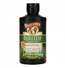 Barlean's, Комплекс листьев оливы, со вкусом перечной мяты, 16 унции (454 г)