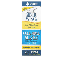 Natural Path Silver Wings, Коллоидное серебро, 250 частей на миллион, 4 жидких унции (120 мл)