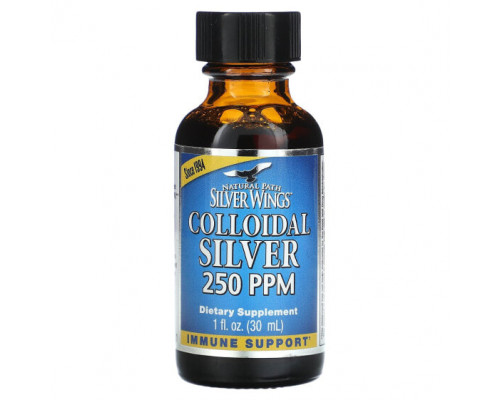 Минералы и микроэлементы Natural Path Silver Wings, Вертикальный спрей с коллоидным серебром, 250 част. / Млн, 30 мл (1 жидк. Унция) Минералы и микроэлементы Natural Path Silver Wings, Вертикальный спрей с коллоидным серебром, 250 част. / Млн, 30 мл (1 жидк. Унция)