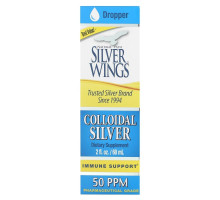 Natural Path Silver Wings, Colloidal Silver, 50 PPM, 2 fl oz (60 ml)