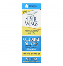 Natural Path Silver Wings, Colloidal Silver, 50 PPM, 2 fl oz (60 ml)
