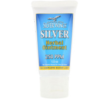 Natural Path Silver Wings, Травяная мазь с серебром, 250 PPM, 1,5 унции