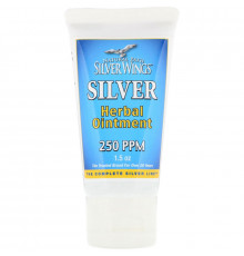 Natural Path Silver Wings, Травяная мазь с серебром, 250 PPM, 1,5 унции