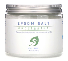 White Egret Personal Care, Английская соль, эвкалипт, 454 г