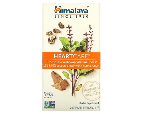 Himalaya, HeartCare, 240 Vegetarian Capsules Himalaya, HeartCare, 240 Vegetarian Capsules