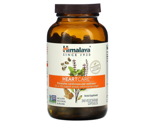 Himalaya, HeartCare, 240 Vegetarian Capsules Himalaya, HeartCare, 240 Vegetarian Capsules