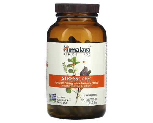Himalaya Herbal Healthcare StressCare 240 вегетарианских капсул Himalaya Herbal Healthcare StressCare 240 вегетарианских капсул
