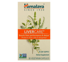 Himalaya Herbal Healthcare Поддержка печени 90 капсул в растительной оболочке