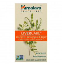 Himalaya Herbal Healthcare Поддержка печени 90 капсул в растительной оболочке