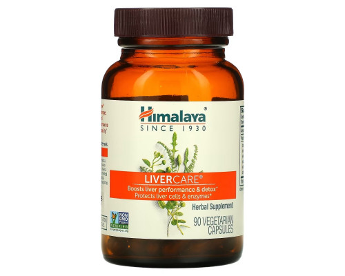 Himalaya Herbal Healthcare Поддержка печени 90 капсул в растительной оболочке Himalaya Herbal Healthcare Поддержка печени 90 капсул в растительной оболочке