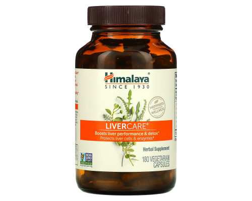 Himalaya Herbal Healthcare Liver Care (забота о печени) 180 вегетарианских капсул Himalaya Herbal Healthcare Liver Care (забота о печени) 180 вегетарианских капсул