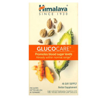 Himalaya, GlucoCare, 180 Vegetarian Capsules