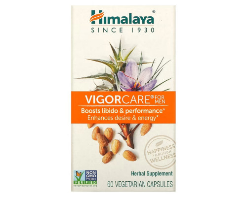 Himalaya Herbal Healthcare VigorCare для мужчин 60 растительных капсул