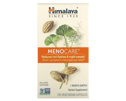 Himalaya Herbal Healthcare MenoCare 120 растительных капсул Himalaya Herbal Healthcare MenoCare 120 растительных капсул