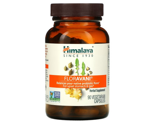 Himalaya, FlorAvani, 90 вегетарианских капсул Himalaya, FlorAvani, 90 вегетарианских капсул
