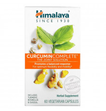 Himalaya, Curcumin Complete, Совместное решение, 60 вегетарианских капсул