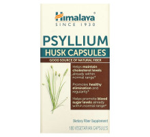 Himalaya, Psyllium Husk Capsules, 180 Vegetarian Capsules