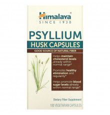 Himalaya, Psyllium Husk Capsules, 180 Vegetarian Capsules