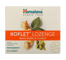 Himalaya Herbal Healthcare Леденцы от кашля и боли в горле кoflet 20 леденцов