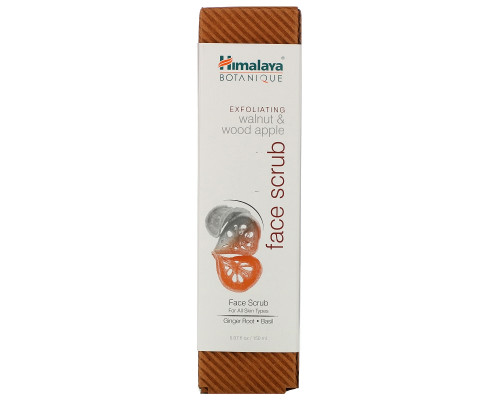 Himalaya Herbal Healthcare Botanique Отшелушивающий скраб для лица с грецким орехом и деревянным яблоком 5.07 жидких унций (150 мл) Himalaya Herbal Healthcare Botanique Отшелушивающий скраб для лица с грецким орехом и деревянным яблоком 5.07 жидких унций (150 мл)
