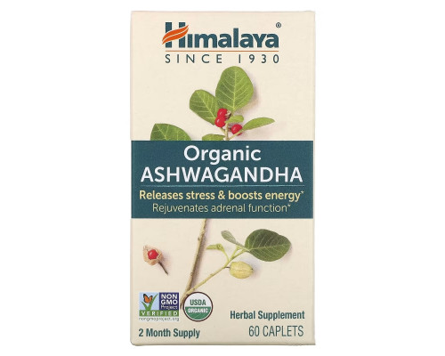 Himalaya Herbal Healthcare Ашвагандха 60 капсул Himalaya Herbal Healthcare Ашвагандха 60 капсул