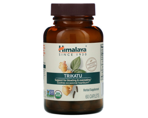 Himalaya Herbal Healthcare Trikatu Gastric Support 60 Caplets Himalaya Herbal Healthcare Trikatu Gastric Support 60 Caplets