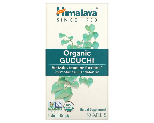 Himalaya Herbal Healthcare Гудучи 60 капсуловидных таблеток Himalaya Herbal Healthcare Гудучи 60 капсуловидных таблеток