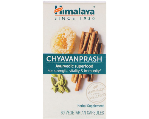 Himalaya Herbal Healthcare Чаванпраш 60 капсул на растительной основе Himalaya Herbal Healthcare Чаванпраш 60 капсул на растительной основе