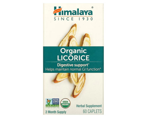 Himalaya Herbal Healthcare Солодка Желудочная поддержка 60 капсул Himalaya Herbal Healthcare Солодка Желудочная поддержка 60 капсул