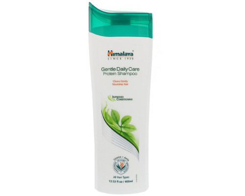 Himalaya, Gentle Daily Care Protein Shampoo, 13.53 fl oz (400 ml) Himalaya, Gentle Daily Care Protein Shampoo, 13.53 fl oz (400 ml)