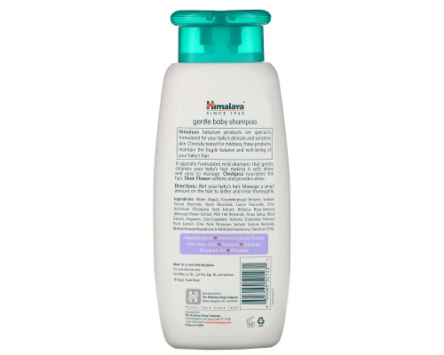 Himalaya Herbal Healthcare, Нежный Детский шампунь, Гибискус и Нут, 13,53 жидких унций (400 мл) Himalaya Herbal Healthcare, Нежный Детский шампунь, Гибискус и Нут, 13,53 жидких унций (400 мл)